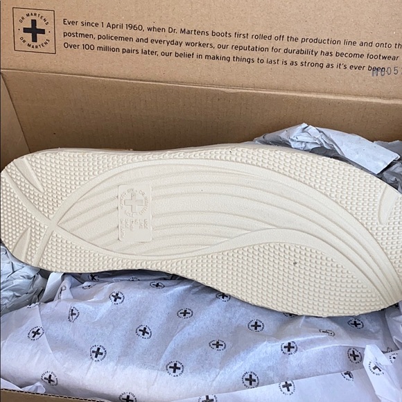 🆕Dr. Martens Leverton Canvas + Suede Slip NWT - Picture 8 of 10